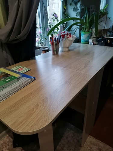 Стол-книжка Мечта дуб сонома  - Уцененный экземпляр фото покупателя 203