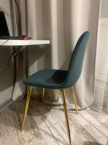 Стул на металлокаркасе Dabl wine red фото покупателя 111