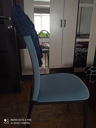 Стул на металлокаркасе Tod light purple / light blue / black фото покупателя 49