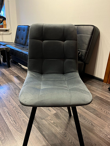 Стул Чилли 2 темно-серый  / черный фото покупателя 1391