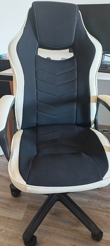 Компьютерное кресло Gamer черное / серое фото покупателя 101