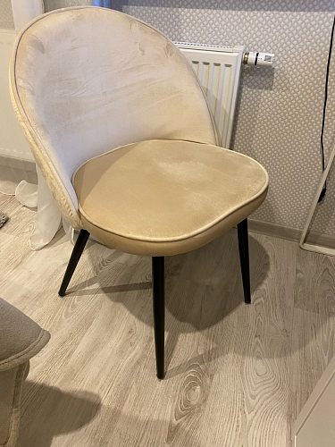 Стул на металлокаркасе Dodo blue фото покупателя 78