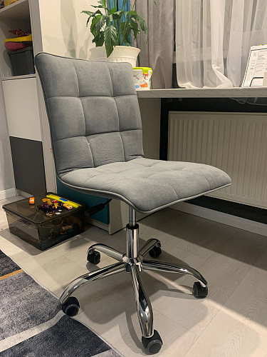 Компьютерное кресло Zero серый 29 фото покупателя 102