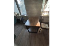 Стол Лота Лофт 120 25 мм сабия / черный матовый фото покупателя 414