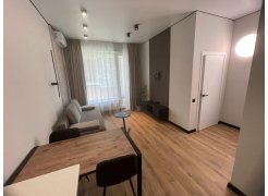 Стол Центавр бетон / графит фото покупателя 34