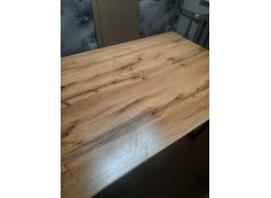 Деревянный стол Лота Лофт 120(160)х75 черный матовый / бетон светлый фото покупателя 316