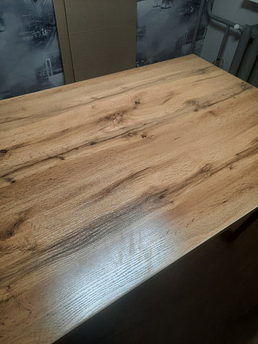 Стол раскладной Лота Лофт 120 25 мм юта / черный матовый фото покупателя 316