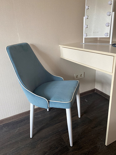 Стул на металлокаркасе Kora black / gray фото покупателя 256