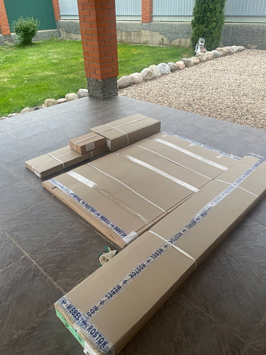 Двуспальная кровать Клауд 160х200 парящая дуб крафт золотой / антрацит фото покупателя 188