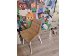 Стул на металлокаркасе Вейв светло-серый (hl 63) / 10К черный каркас фото покупателя 30