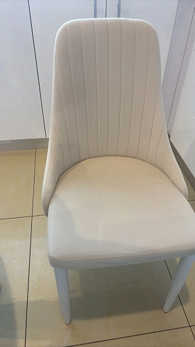 Стул на металлокаркасе Kora white / gray фото покупателя 20