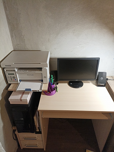 Стол компьютерный Джаз-24 правый венге фото покупателя 163