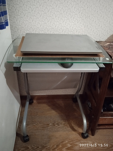 Компьютерный стол Riko серый фото покупателя 6