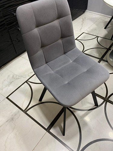 Стул на металлокаркасе Чилли К кирпичный / черный фото покупателя 40