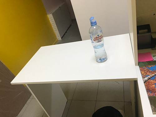 Стол письменный Kiwi белый - Уцененный экземпляр фото покупателя 150