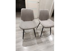 Стул на металлокаркасе Седа К крутящийся светло-серый  / белый фото покупателя 361