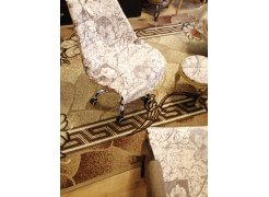 Компьютерное кресло Kolin с подушкой clear / white фото покупателя 589