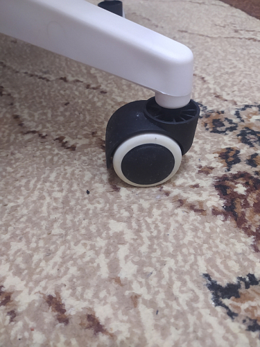 Компьютерное кресло Konfi gray / blue / white фото покупателя 87