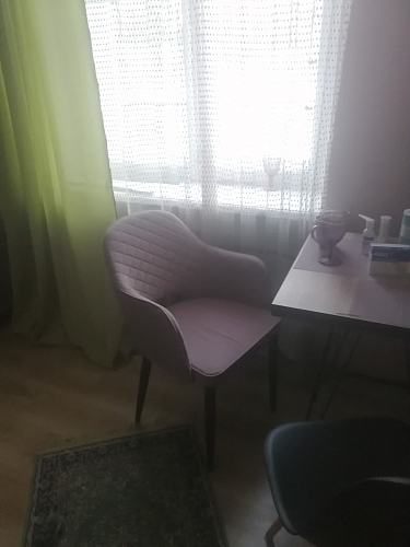 Стул на металлокаркасе Vener light purple фото покупателя 4