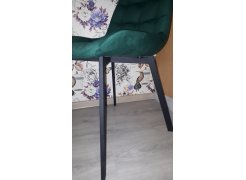 Стул на металлокаркасе Челси светло-серый / белый каркас фото покупателя 146