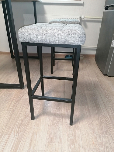 Барный стул Лофт линкольн белый / белый матовый фото покупателя 140