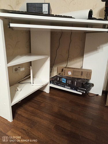 Компьютерный стол Джаз-29 белый фото покупателя 4