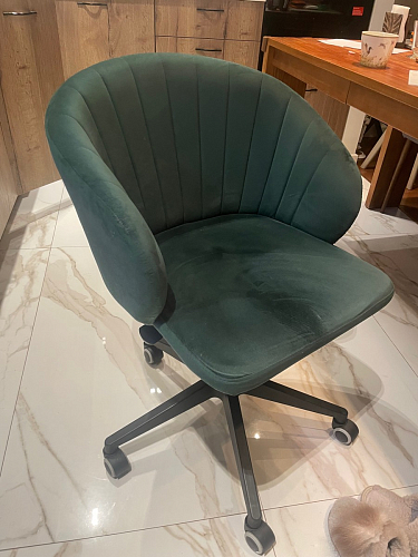 Компьютерное кресло Пард confetti silver серый / черный фото покупателя 110