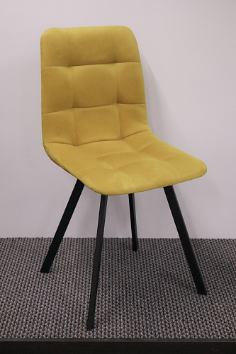 Стул на металлокаркасе Чилли бежевый / белый каркас из шоурума 5