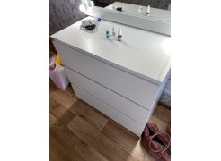 Комод Т-4р дуб сонома / белый фото покупателя 14