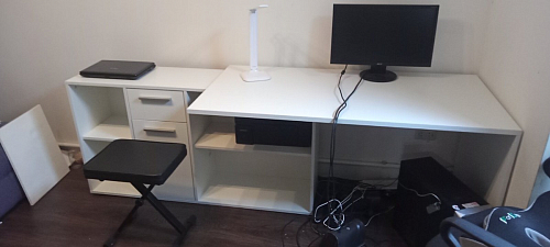 Письменный стол Лайт 03.245F белый гладкий 101 фото покупателя 152