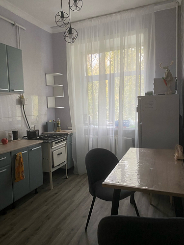 Стол Тринити Лофт 120х80х75 бетон / белый матовый фото покупателя 199