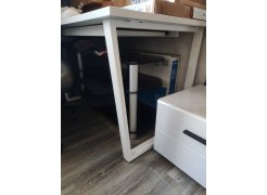 Стол Лота Лофт 140 25 мм юта / белый матовый фото покупателя 831