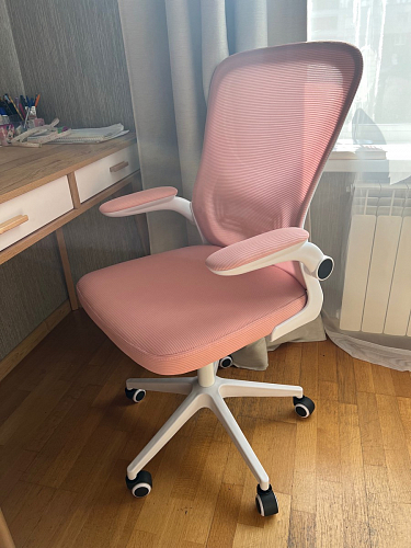 Компьютерное кресло Konfi gray / blue / white фото покупателя 78