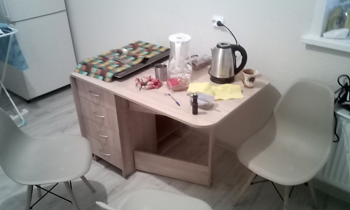 Стол-книжка Глория 606 М с ящиками дуб сонома фото покупателя 47