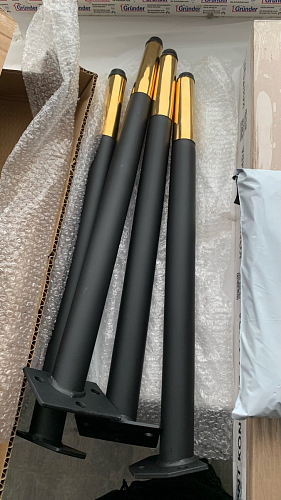 Стул на металлокаркасе Gabi 1 light purple / black фото покупателя 338