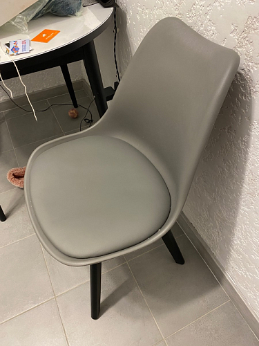 Деревянный стул Bonuss light gray / wood фото покупателя 101