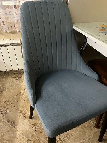 Стул на металлокаркасе Kora green / black фото покупателя 249