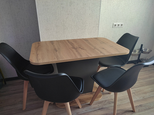 Деревянный стул Bonuss green / grey фото покупателя 116