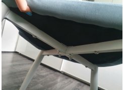 Стул на металлокаркасе Kora gray / black фото покупателя 118