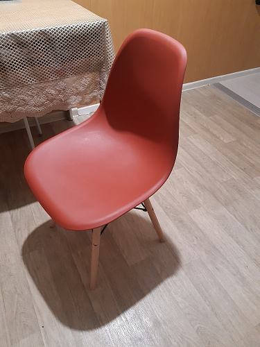 Стул Cindy Eames mod. 001 khaki / natural фото покупателя 124