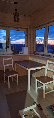 Обеденная группа Sonata/Соната антик / графит фото покупателя 41