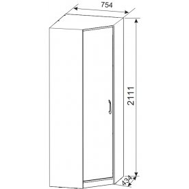 Шкаф угловой и ТД-313.07.23