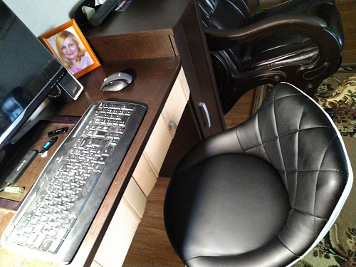 Компьютерный стул Combi черный / белый фото покупателя 14