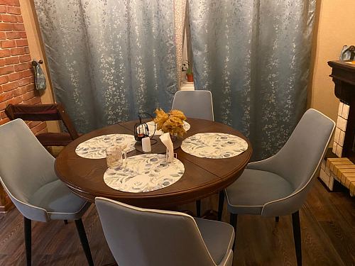 Стул на металлокаркасе Kora gray / black фото покупателя 316