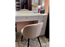 Стул на металлокаркасе Gabi blue / black фото покупателя 679