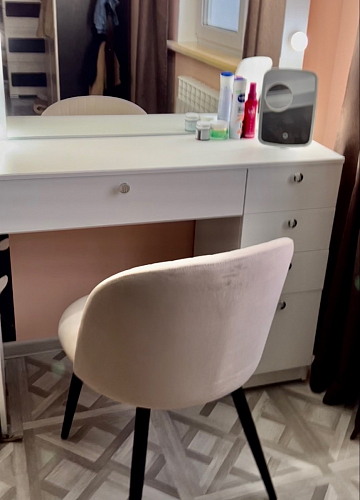 Стул на металлокаркасе Gabi gray / black фото покупателя 677