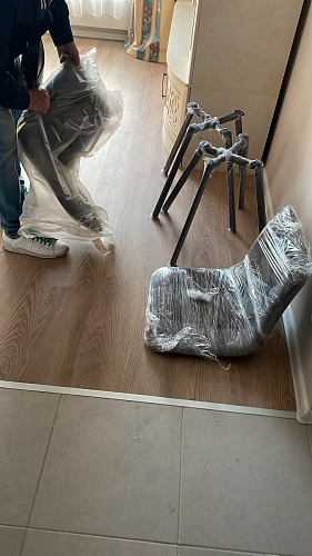 Стул на металлокаркасе Чилли бирюзовый / черный фото покупателя 946