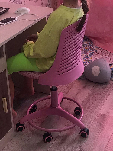 Компьютерное кресло Kiddy ткань серый фото покупателя 25