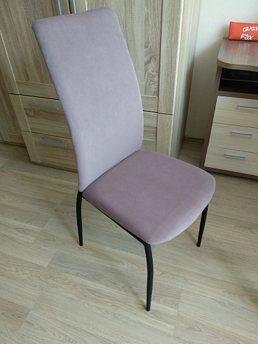 Стул на металлокаркасе Tod light purple / light blue / black фото покупателя 67