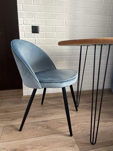 Стул на металлокаркасе Dodo khaki фото покупателя 14